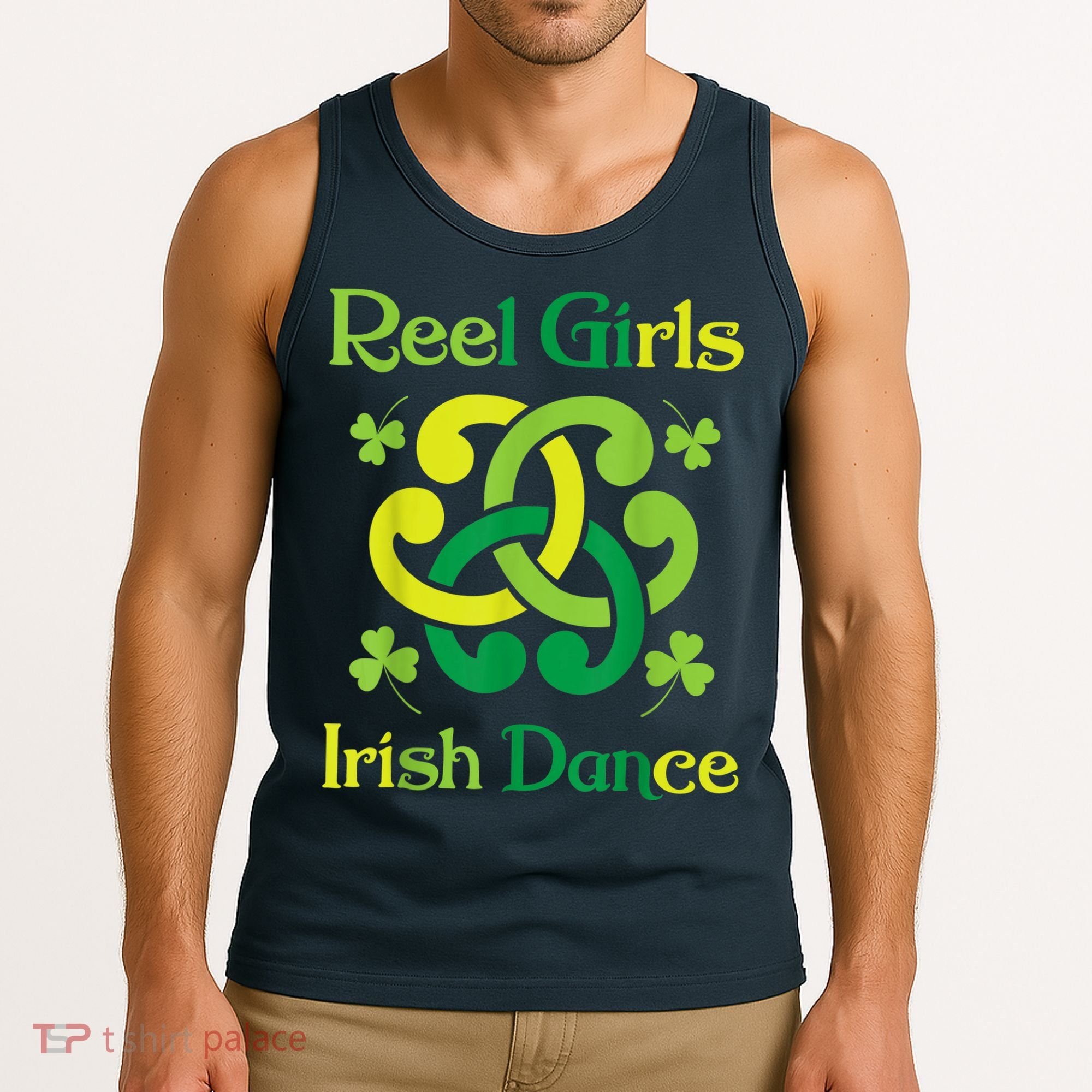 Reel Girl Irish Dance - Irish Dancer Ceili Reel Dance Tank Top