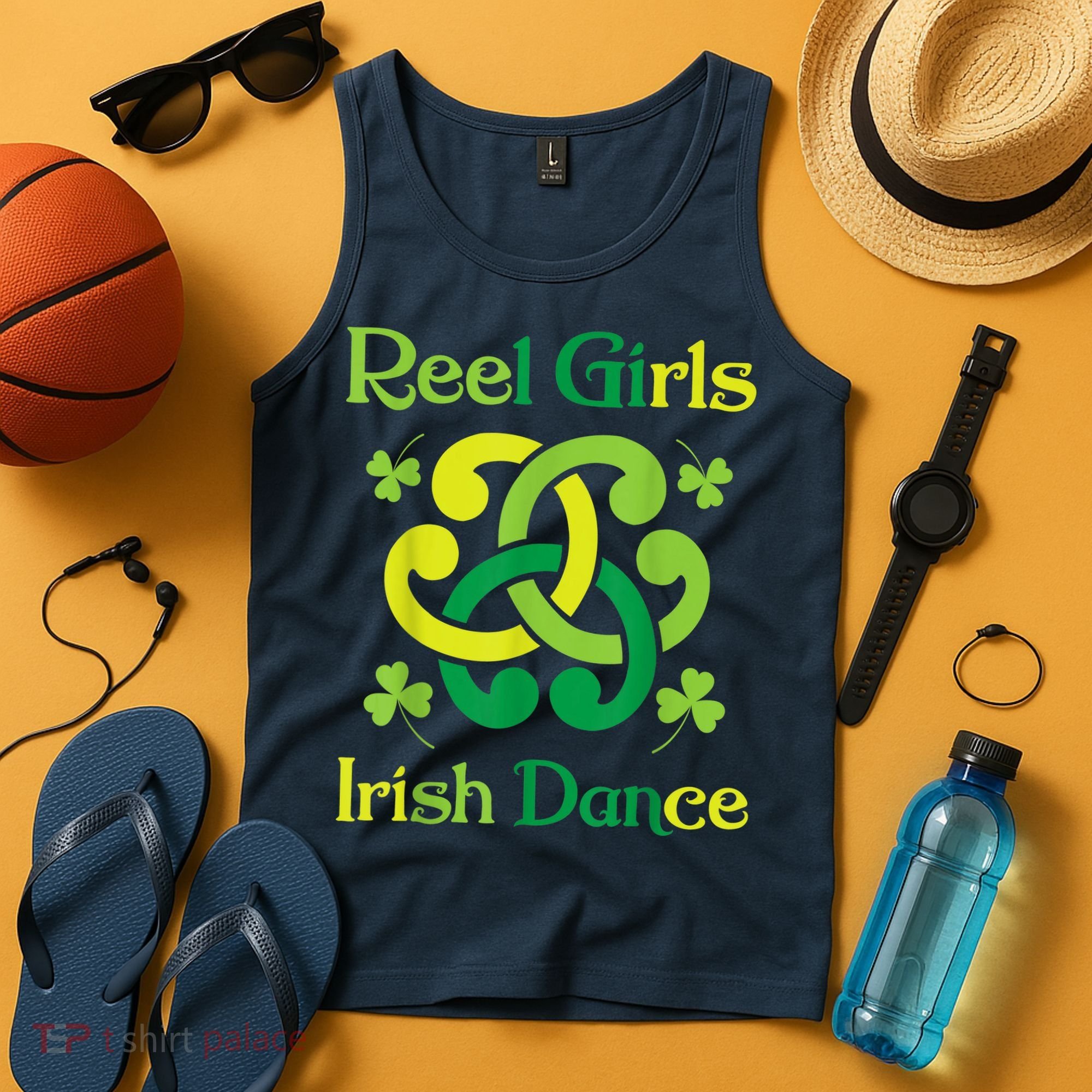 Reel Girl Irish Dance - Irish Dancer Ceili Reel Dance Tank Top