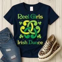 Reel Girl Irish Dance - Irish Dancer Ceili Reel Dance Women's T-Shirt thumb 3