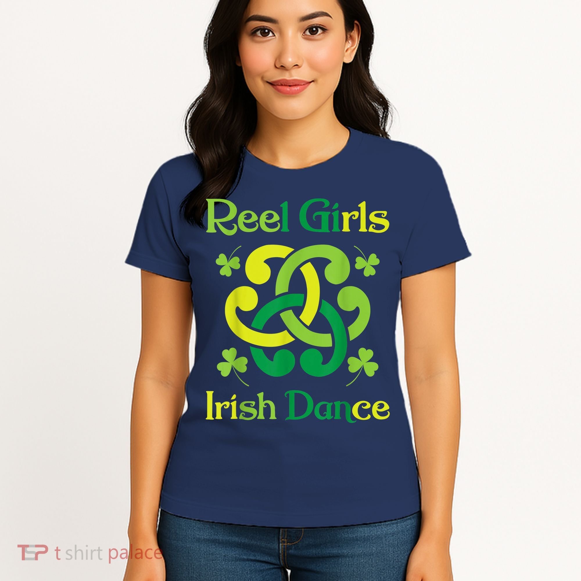 Reel Girl Irish Dance - Irish Dancer Ceili Reel Dance Women's T-Shirt