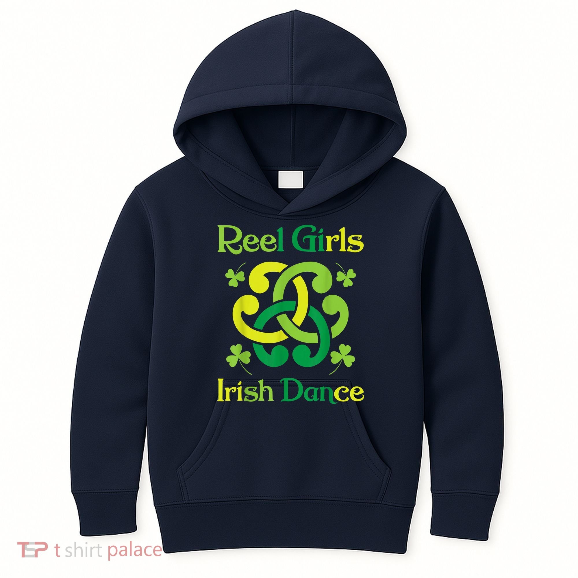 Reel Girl Irish Dance - Irish Dancer Ceili Reel Dance Kids Hoodie