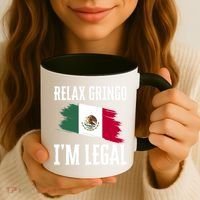 Relax Gringo Im Legal Funny Coffee Mug thumb 3