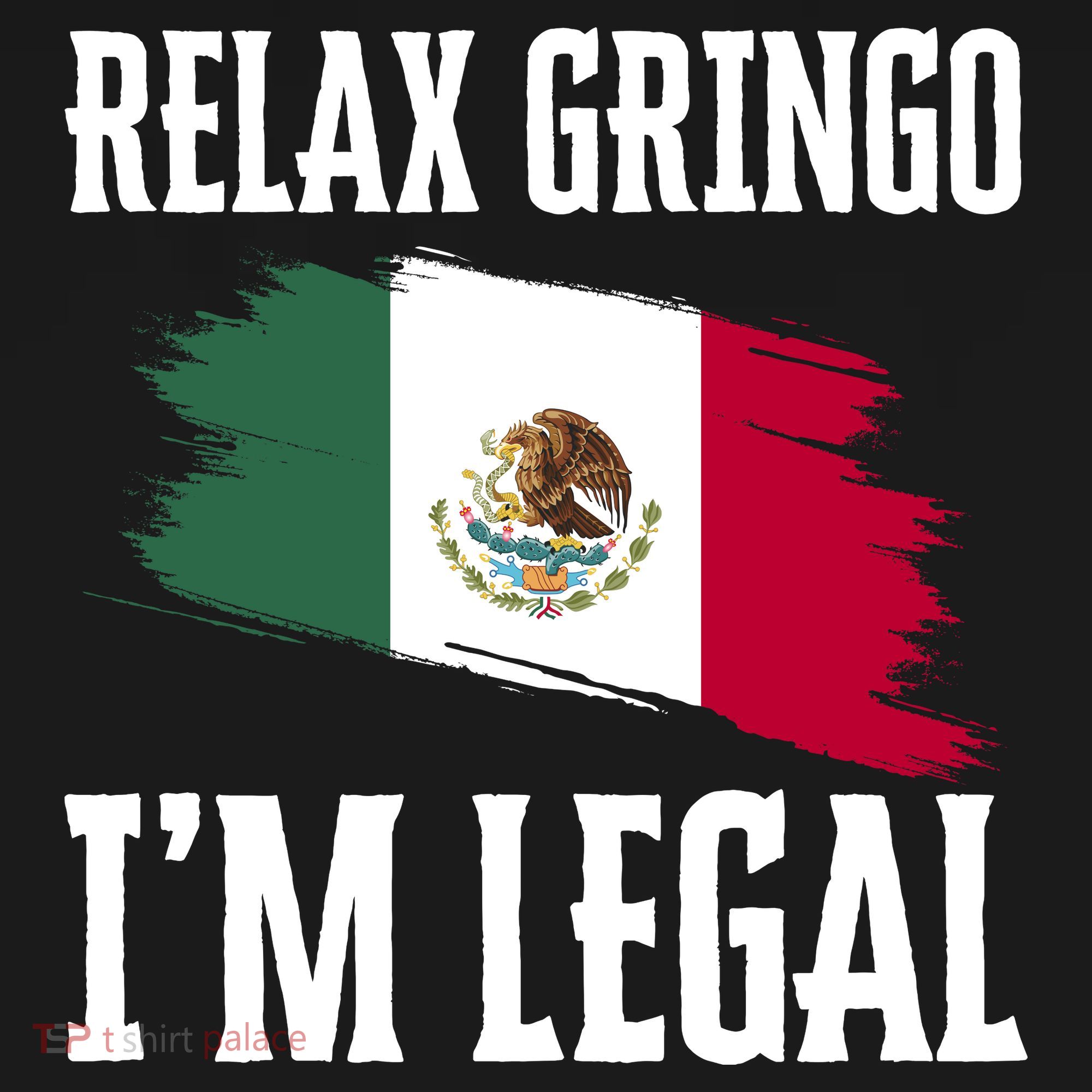 Relax Gringo Im Legal Funny Ornament