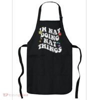 Retro Groovy Im Nat Doing Nat Things Funny MotherS Day Apron thumb 0