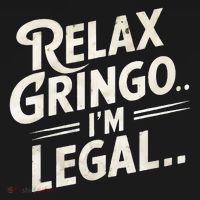 Relax Gringo Im Legal Mousepad thumb 1