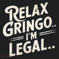 Relax Gringo Im Legal Golf Towel thumb 3