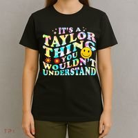 Retro Groovy ItS A Taylor Thing You WouldnT Understand T-Shirt thumb 4