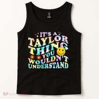Retro Groovy ItS A Taylor Thing You WouldnT Understand Tank Top thumb 2