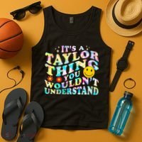 Retro Groovy ItS A Taylor Thing You WouldnT Understand Tank Top thumb 4