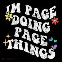 Retro Groovy Im Page Doing Page Things Funny MotherS Day Coffee Mug thumb 5