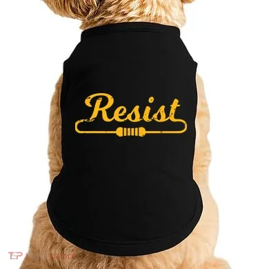 Resist Gift Idea For Electrical Engineers Doggie Tank
