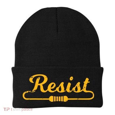 Resist Gift Idea For Electrical Engineers Beanie