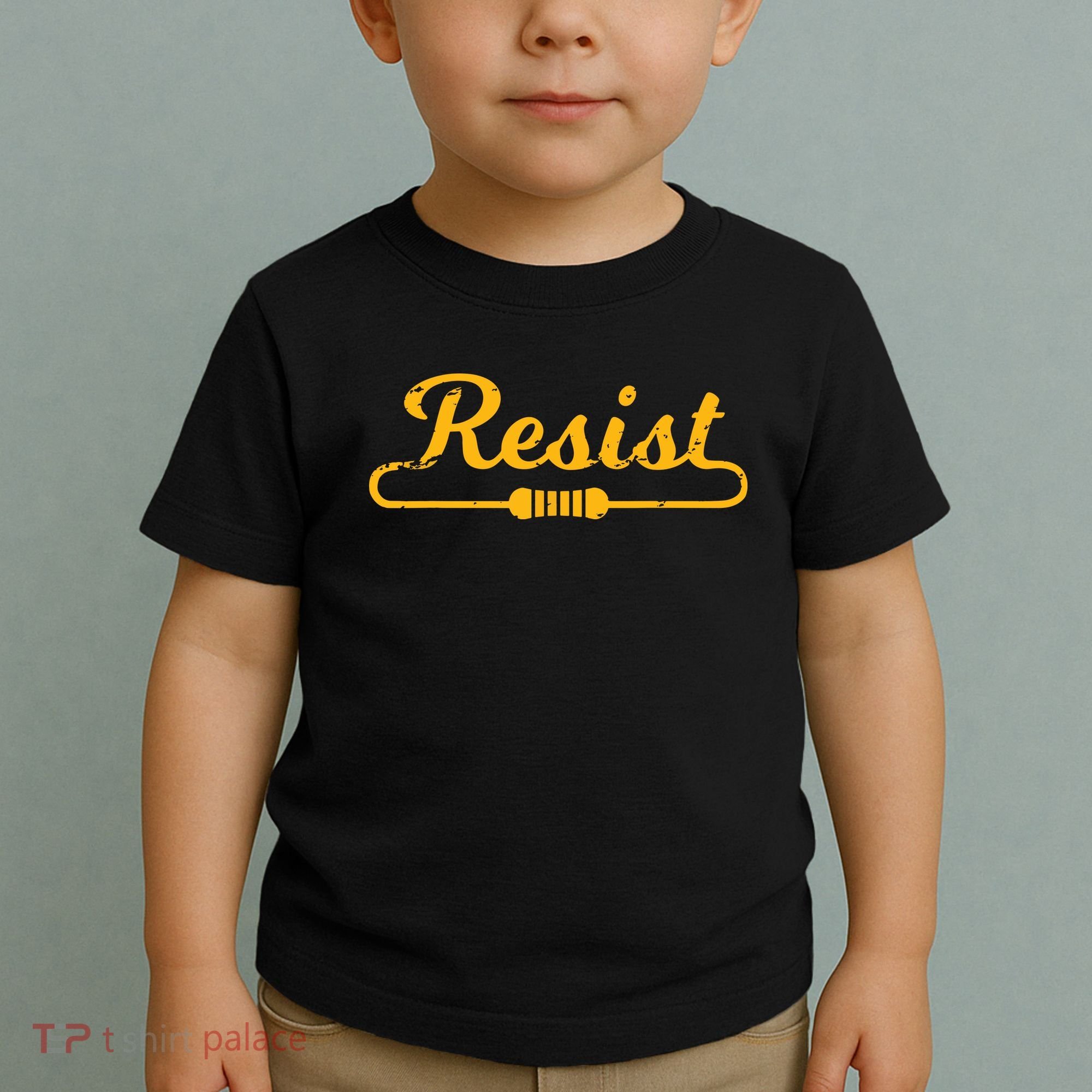 Resist Gift Idea For Electrical Engineers Toddler T-Shirt