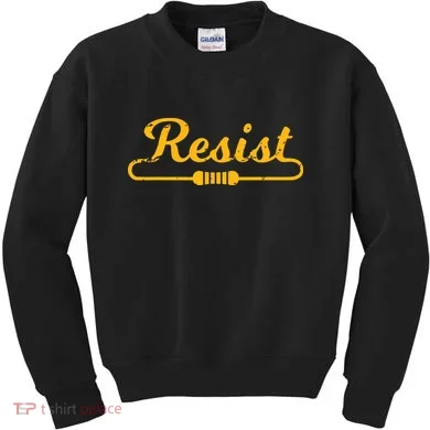 Resist Gift Idea For Electrical Engineers Kids Sweatshirt