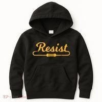 Resist Gift Idea For Electrical Engineers Kids Hoodie thumb 0