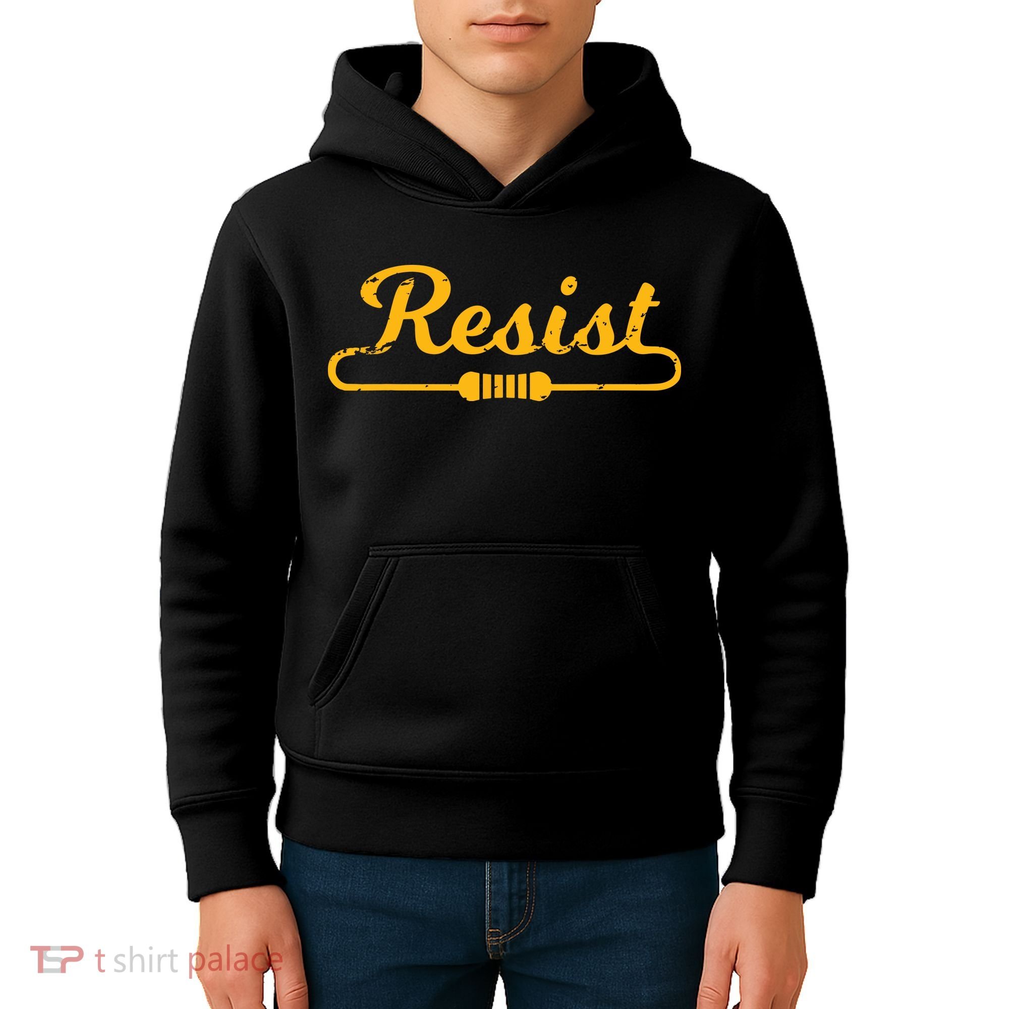Resist Gift Idea For Electrical Engineers Kids Hoodie
