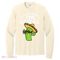 Relax Gringo Im Legal Funny Cinco De Mayo Mexican Immigrant Long Sleeve Shirt thumb 0