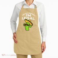 Relax Gringo Im Legal Funny Cinco De Mayo Mexican Immigrant Apron thumb 2