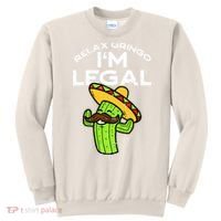 Relax Gringo Im Legal Funny Cinco De Mayo Mexican Immigrant Sweatshirt thumb 0