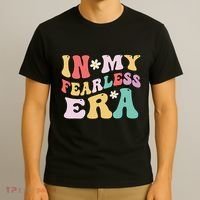Retro Groovy In My Fearless Era Vintage T-Shirt thumb 3