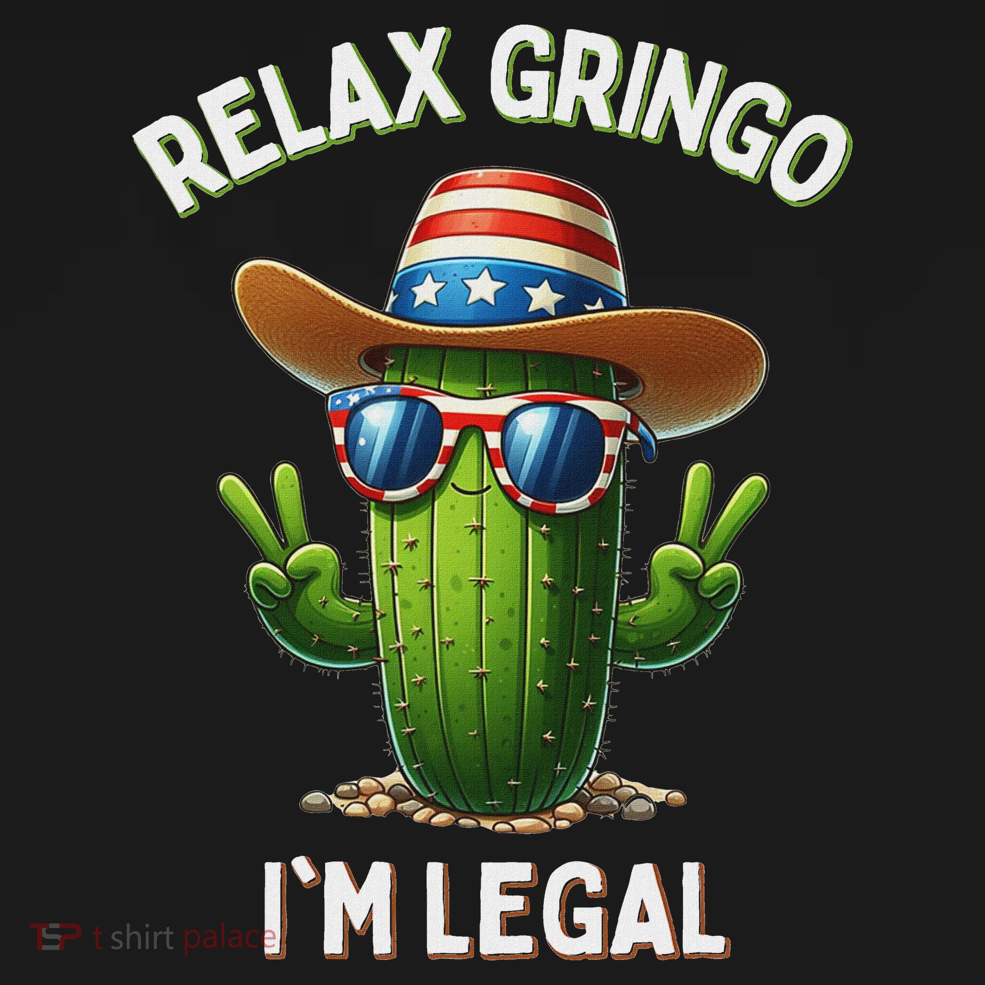 Relax Gringo Im Legal Latino Mexican Immigrant Sweatshirt