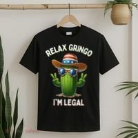 Relax Gringo Im Legal Latino Mexican Immigrant T-Shirt thumb 2