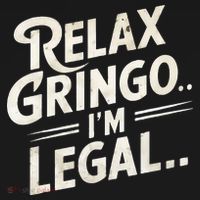 Relax Gringo Im Legal Women's Hoodie thumb 2