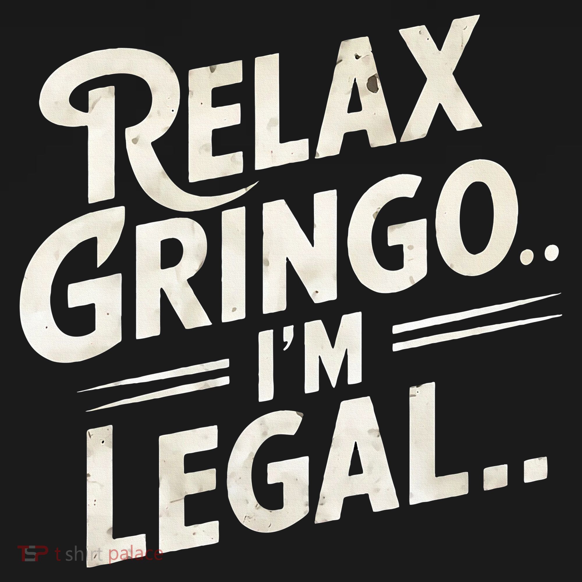 Relax Gringo Im Legal Ornament