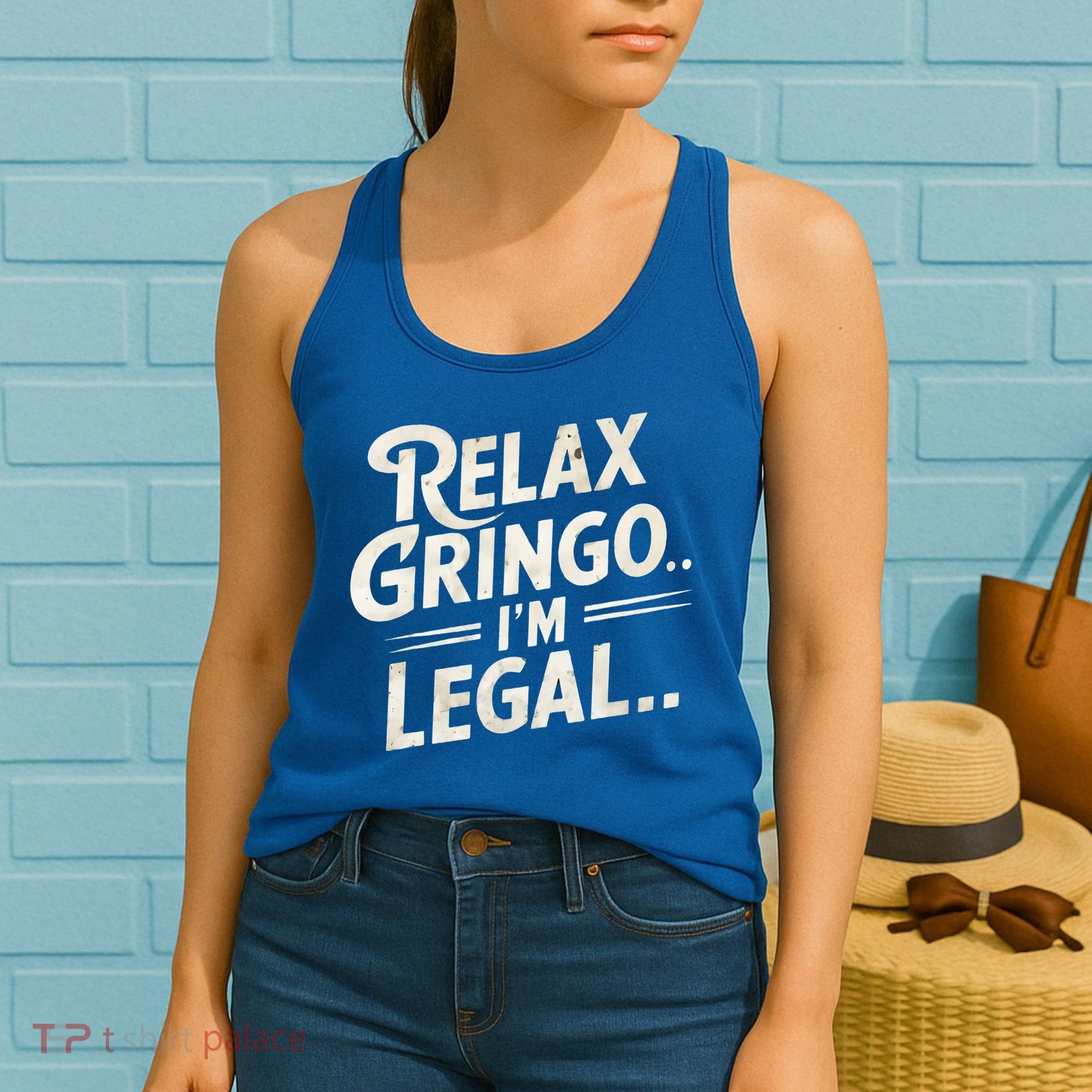 Relax Gringo Im Legal Women's Tank Top