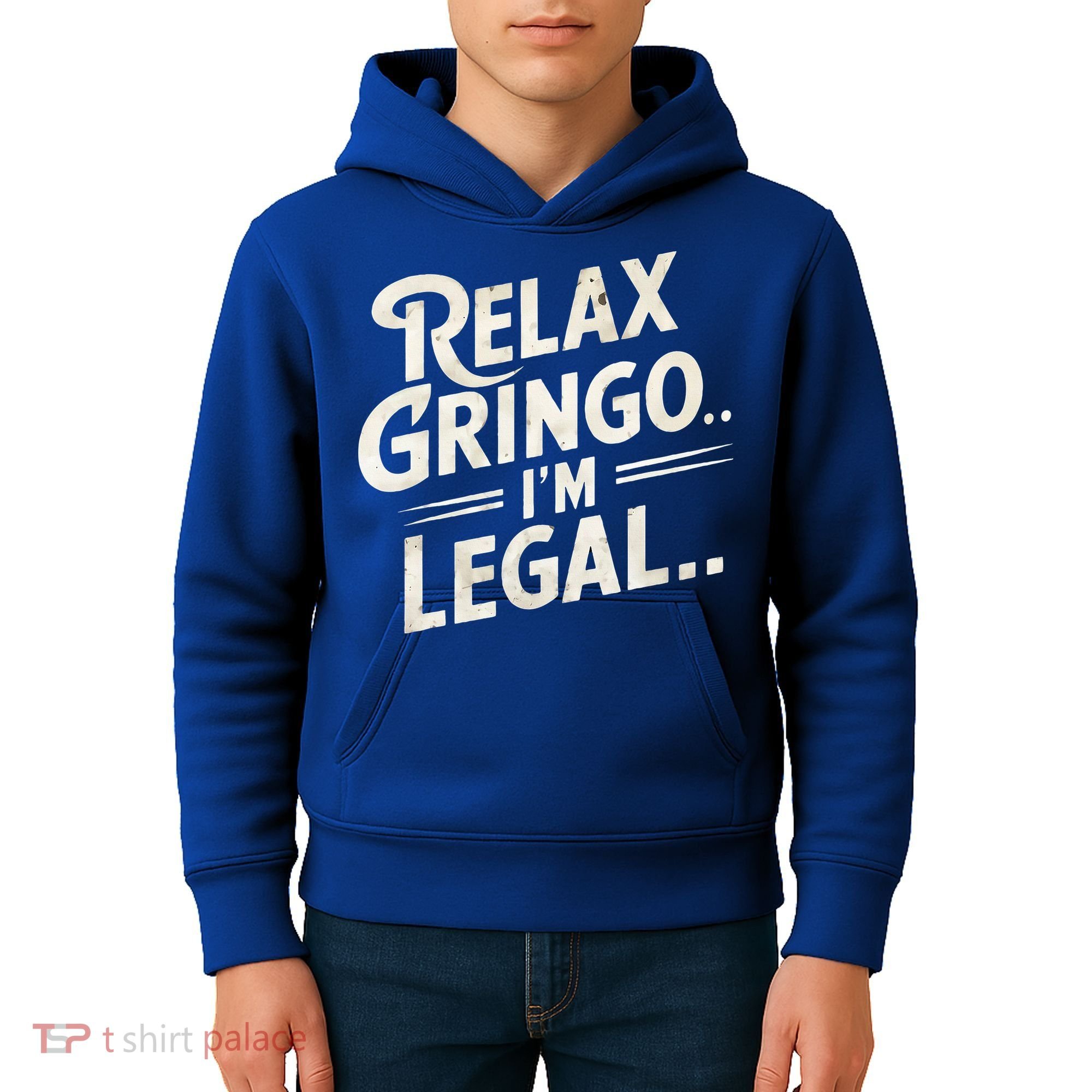 Relax Gringo Im Legal Kids Hoodie