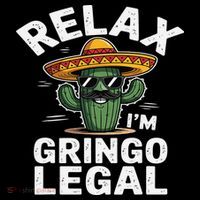 Relax Gringo Im Legal Hilarious Mexican Immigrant Costume Coffee Mug thumb 5