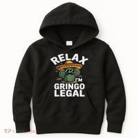 Relax Gringo Im Legal Hilarious Mexican Immigrant Costume Kids Hoodie thumb 0