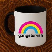 Rainbow Gangster Ish Coffee Mug thumb 2