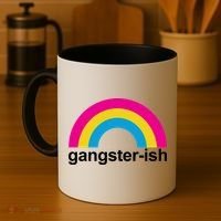 Rainbow Gangster Ish Coffee Mug thumb 4