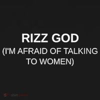 Rizz God IM Afraid Of Talking To Kids Sweatshirt thumb 2