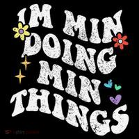 Retro Groovy Im Min Doing Min Things Funny MotherS Day Coffee Mug thumb 5