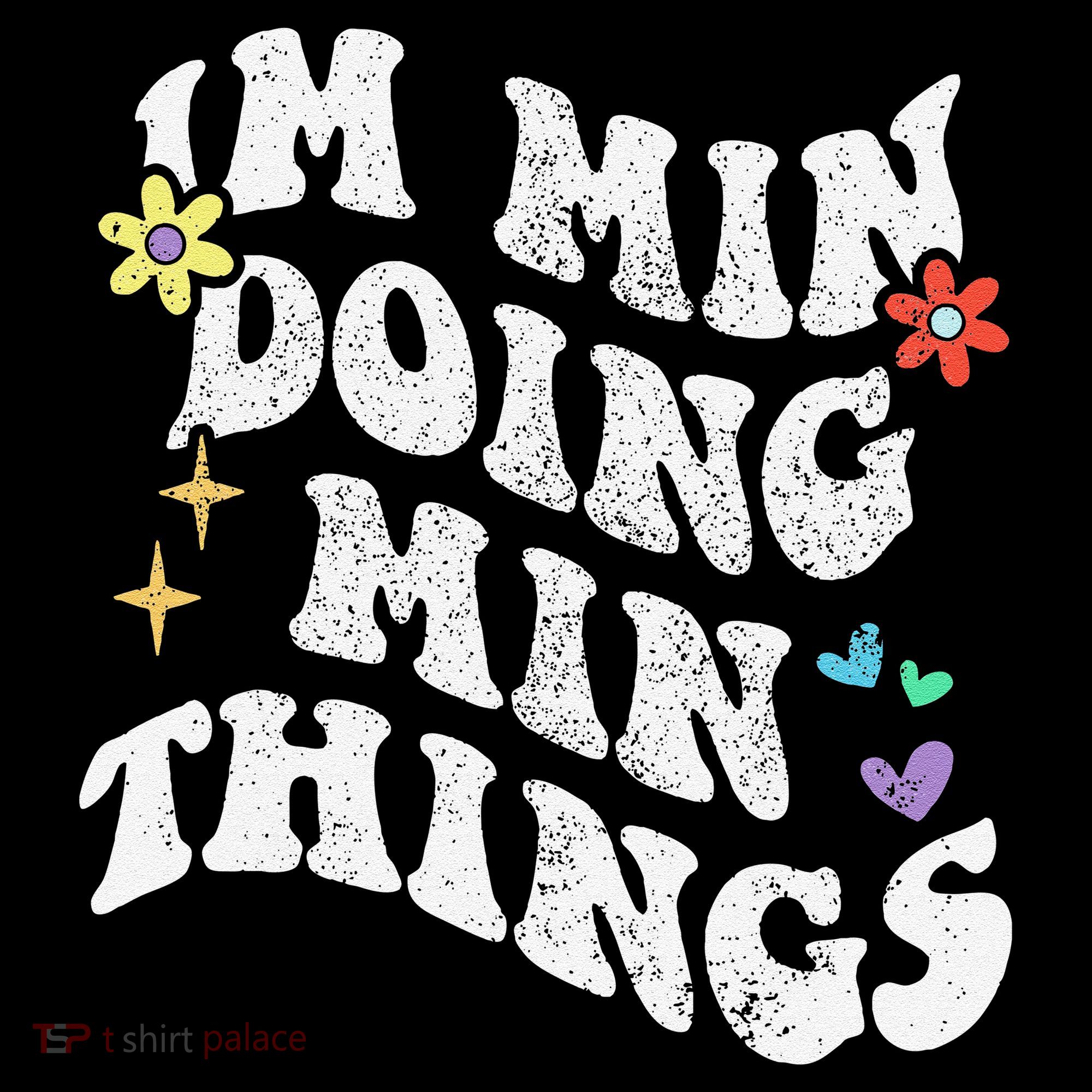 Retro Groovy Im Min Doing Min Things Funny MotherS Day Coffee Mug