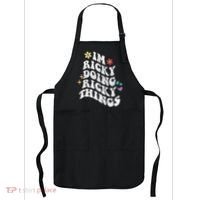 Retro Groovy Im Ricky Doing Ricky Things Funny MotherS Day Apron thumb 0