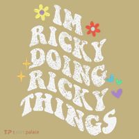 Retro Groovy Im Ricky Doing Ricky Things Funny MotherS Day Long Sleeve Shirt thumb 2