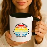 Retro Gaslighting Is Not Real You're Just Crazy Coffee Mug thumb 3