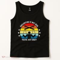 Retro Gaslighting Is Not Real You're Just Crazy Tank Top thumb 2