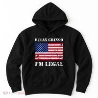 Relax Gringo Im Legal New Citizen Immigration Gift Hoodie thumb 0