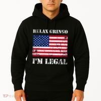 Relax Gringo Im Legal New Citizen Immigration Gift Hoodie thumb 2