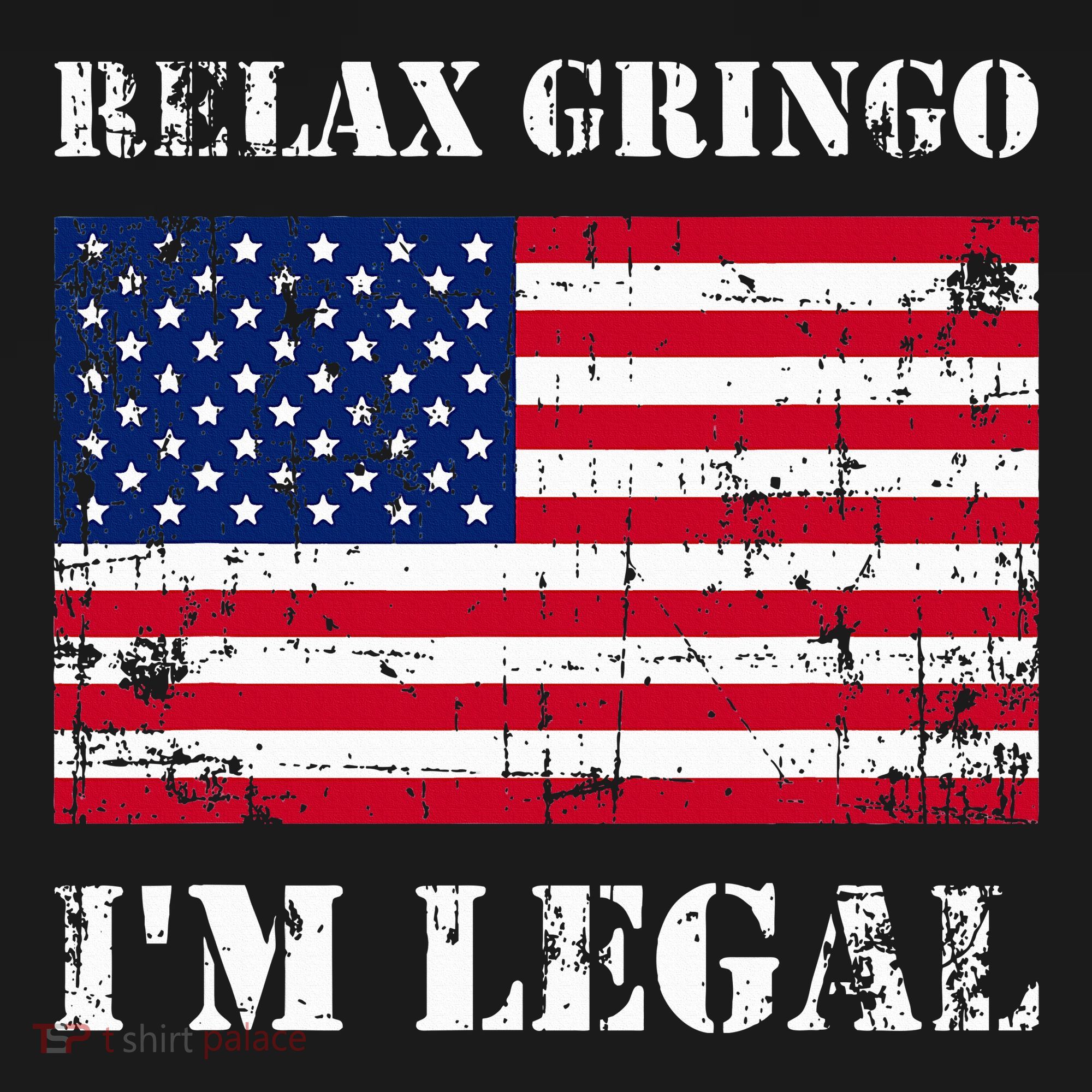Relax Gringo Im Legal New Citizen Immigration Gift Sweatshirt
