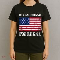 Relax Gringo Im Legal New Citizen Immigration Gift T-Shirt thumb 4