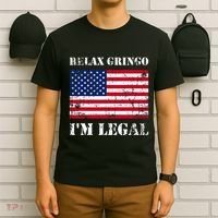 Relax Gringo Im Legal New Citizen Immigration Gift T-Shirt thumb 6