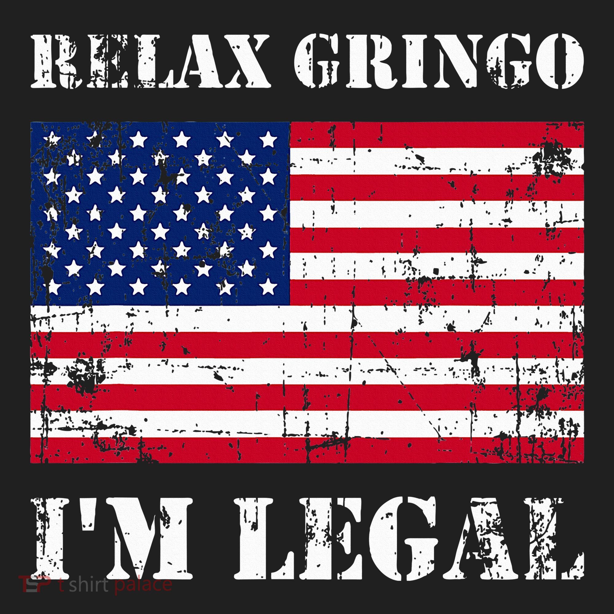 Relax Gringo Im Legal New Citizen Immigration Gift Beanie