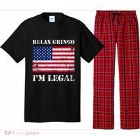 Relax Gringo Im Legal New Citizen Immigration Gift Pajama Set thumb 0