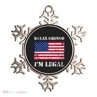 Relax Gringo Im Legal New Citizen Immigration Gift Ornament thumb 0