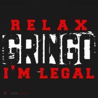 Relax Gringo IM Legal Funny Mexican Immigrant Women's Tank Top thumb 5